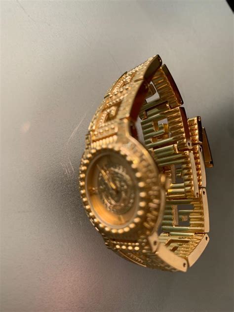 gianni versace signature watch 09006|Authentic Luxury Rare Vintage GIANNI VERSACE Signature .